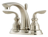 Avalon Lead Free 4 Inch  Centerset Lavatory Faucet in Brushed Nickel