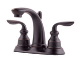 Avalon Lead Free 4 Inch Centerset Lavatory Faucet in Tuscan Bronze