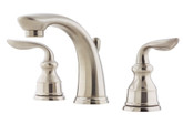 Avalon Lead Free 8 Inch Widespread Lavatory Faucet in Brushed Nickel