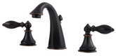 Catalina Lead Free 8 Inch Widespread Lavatory Faucet in Tuscan Bronze