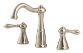 Marielle Lead Free 8 Inch Widespread Lavatory Faucet in Brushed Nickel