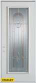 Traditional Full Lite White 36 In. x 80 In. Steel Entry Door - Right Inswing
