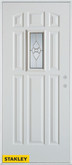 Traditional 9-Panel White 32 In. x 80 In. Steel Entry Door - Left Inswing