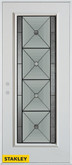 Bellochio Patina Full Lite White 32 In. x 80 In. Steel Entry Door - Right Inswing