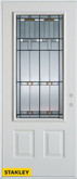 Architectural Patina 3/4 Lite 2-Panel White 34 In. x 80 In. Steel Entry Door - Left Inswing