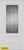 Orleans Zinc 3/4 Lite 1-Panel White 36 In. x 80 In. Steel Entry Door - Left Inswing