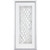 36 In. x 80 In. x 4 9/16 In. Halifax Nickel Full Lite Right Hand Entry Door with Brickmould