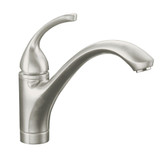 Forté Single-Control Kitchen Sink Faucet With Lever Handle In Vibrant Stainless