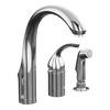 Forté Single-Control Remote Valve Kitchen Sink Faucet With Sidespray And Lever Handle In Polished Chrome