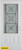 Bellochio Patina 3/4 Lite 2-Panel White 32 In. x 80 In. Steel Entry Door - Left Inswing