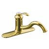 Fairfax Single-Control Kitchen Sink Faucet In Vibrant Polished Brass