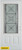 Bellochio Patina 3/4 Lite 2-Panel White 36 In. x 80 In. Steel Entry Door - Left Inswing