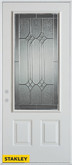 Orleans Patina 3/4 Lite 2-Panel White 32 In. x 80 In. Steel Entry Door - Right Inswing