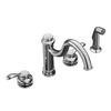 Fairfax High Spout Kitchen Sink Faucet In Polished Chrome