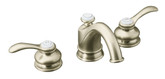 Fairfax Widespread Lavatory Faucet In Vibrant Brushed Nickel
