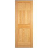 6 Panel Clear Pine Door 32 In. x 80 In.