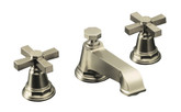 Pinstripe Pure Widespread Lavatory Faucet In Vibrant Brushed Nickel