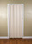 Sienna 24 to 36 Inch Cottage White Accordion Folding Door