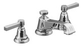 Pinstripe Widespread Lavatory Faucet In Polished Chrome