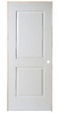2 Panel Smooth Pre-Hung Door 30in x 80in - LH
