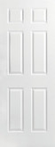 Molded 6 Panel Interior Door - 32 In x 80 In x 1-3/8