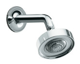 Purist Multifunction Showerhead, Arm And Flange In Polished Chrome