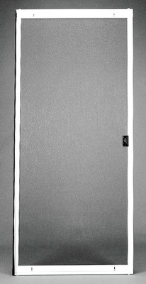 Short Adj Multi-Fit Patio Screen 30 Inch x 77 5/8 Inch- 80 Inch White