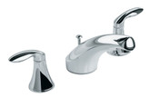 Coralais Widespread Lavatory Faucet In Polished Chrome