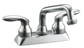 Coralais Laundry Sink Faucet In Polished Chrome