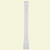 1-5/8 Inch x 8 Inch x 90 Inch Primed Polyurethane Fluted Pilaster with Moulded Plinth