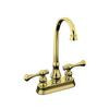 Revival Entertainment Sink Faucet In Vibrant Polished Brass