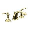 Devonshire Widespread Lavatory Faucet In Vibrant Polished Brass