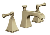 Memoirs Widespread Lavatory Faucet With Stately Design In Vibrant Brushed Bronze