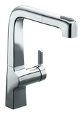 Evoke Single-Control Pullout Kitchen Faucet In Polished Chrome