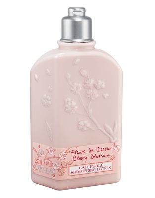 L Occitane Cherry Blossom Shimmering Lotion