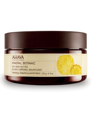 Ahava Mineral Botanic Body Butter - Pineapple and Peach - 10 ML