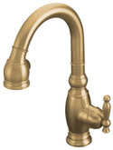 Vinnata Secondary Kitchen Sink Faucet In Vibrant Brushed Bronze