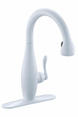 Clairette Kitchen Sink Faucet In White