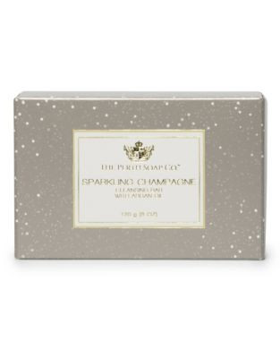 Perth Soap Sparkling Champagne Cleansing Soap Bar - WHITE