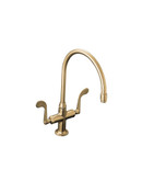 Essex Two-Handle Sink Faucet In Vibrant Brushed Bronze