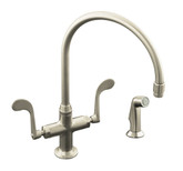 Essex Kitchen Sink Faucet In Vibrant Brushed Nickel