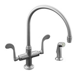 Essex Kitchen Sink Faucet In Brushed Chrome