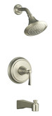 Archer Bath And Shower Faucet Trim, Valve Not Included In Vibrant Brushed Nickel
