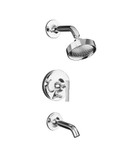 Purist Rite-Temp Pressure-Balancing Bath And Shower Faucet Trim, Valve Not Included In Polished Chrome