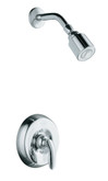 Coralais Shower Mixing Valve Faucet Trim, Valve Not Included In Polished Chrome