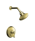 Revival(R) Rite-Temp(R) Pressure-Balancing Shower Faucet Trim, Valve Not Included In Vibrant Polished Brass