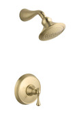 Revival Rite-Temp Pressure-Balancing Shower Faucet Trim, Valve Not Included In Vibrant Brushed Bronze