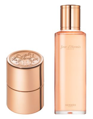 Hermès Jour d Hermes Absolu 10 ml Eau de Parfum Refillable Purse Spray and 125 ml Refill