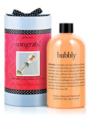 Philosophy congrats bubbly shampoo shower gel and bubble bath - 480 ML