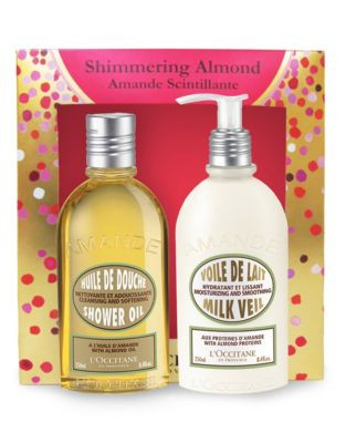 L Occitane Shimmering Almond Deluxe Two-Piece Set